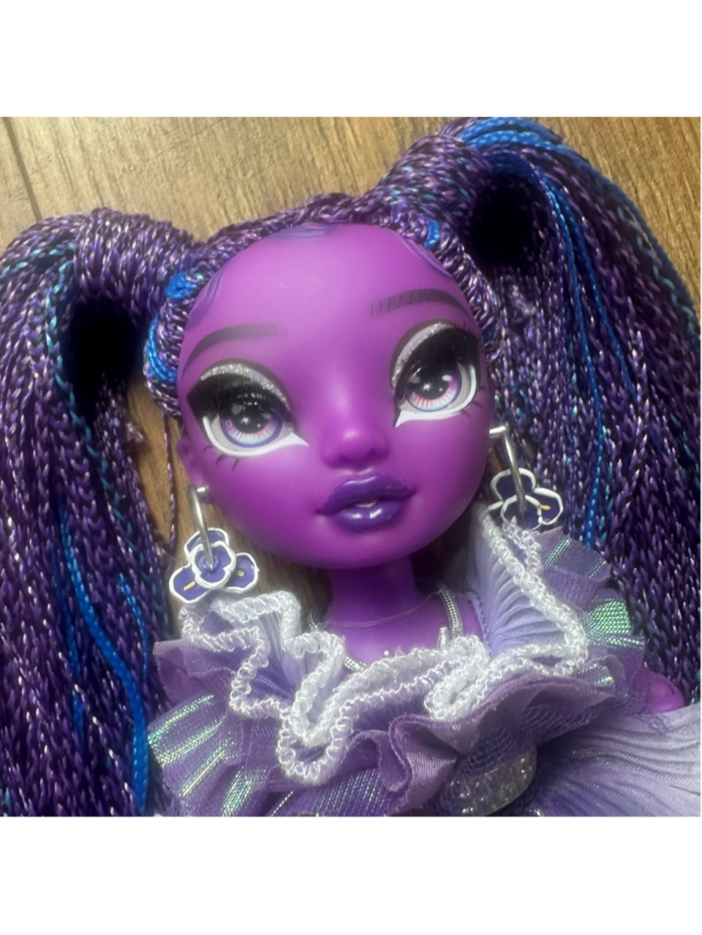 Shadow High Monique Verbena Doll Purple Braids Rainbow High MGA Fashion Doll - Picture 4 of 8